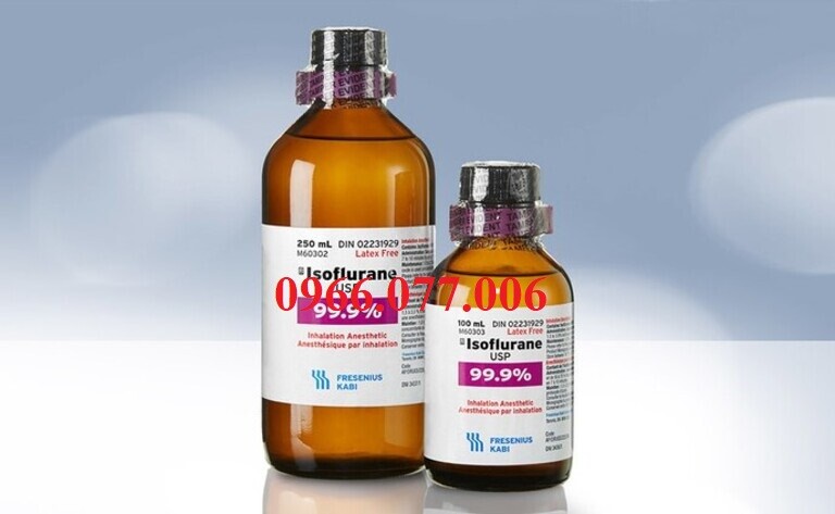Thuốc mê Isoflurane có công dụng gây mê hiệu quả cao