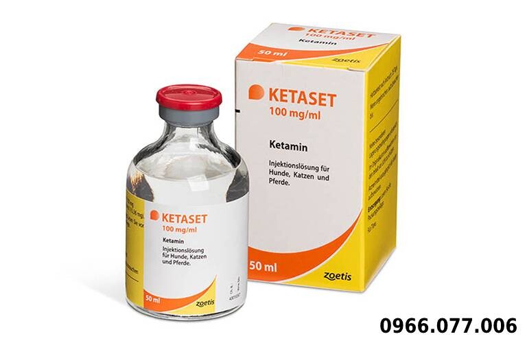 Thuốc mê thú y Ketaset III