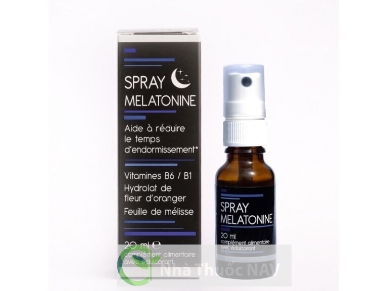 Thuốc Mê Dạng Xịt Pháp Spray Melatonine